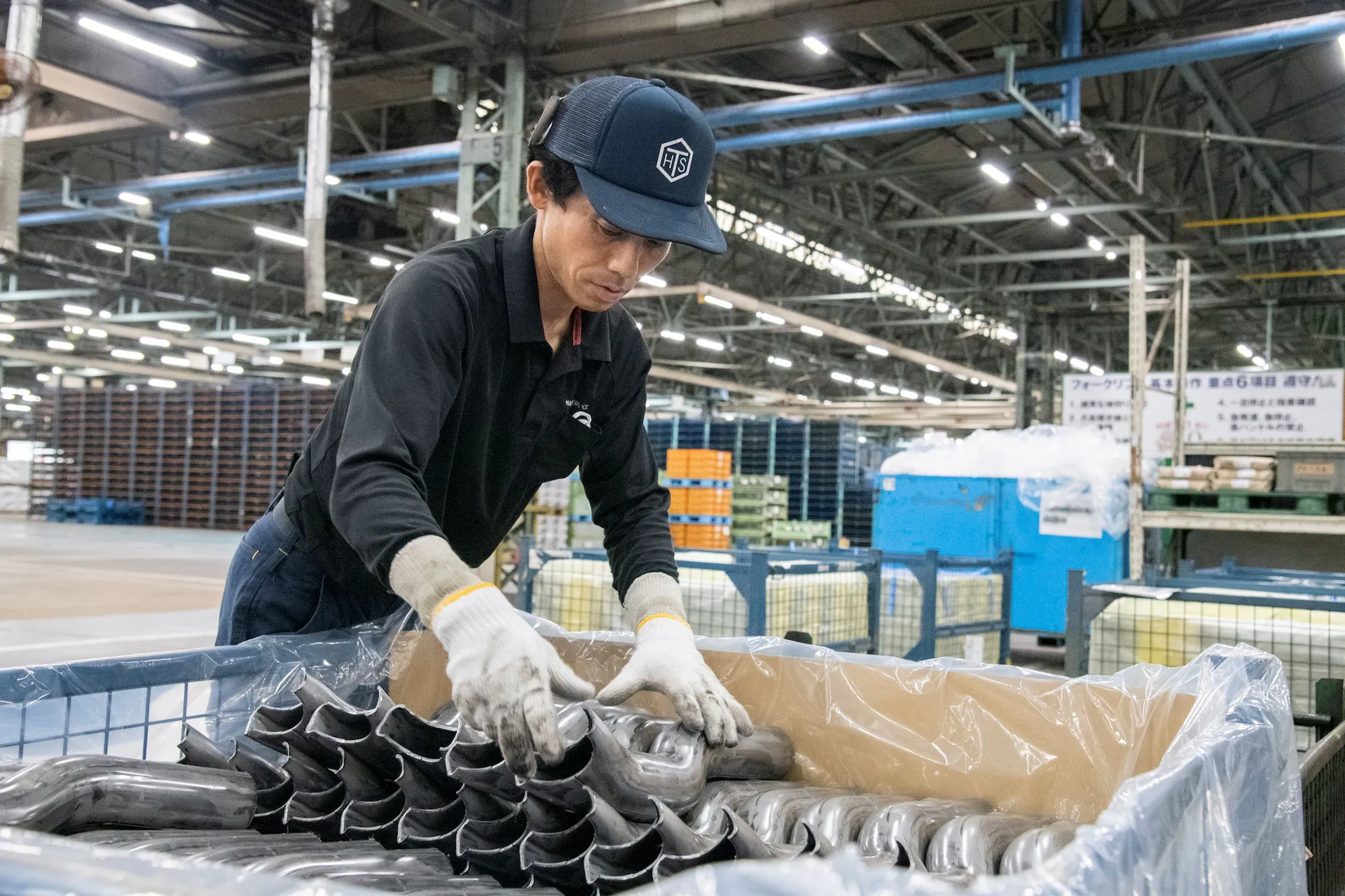 自動車関連の物流事業